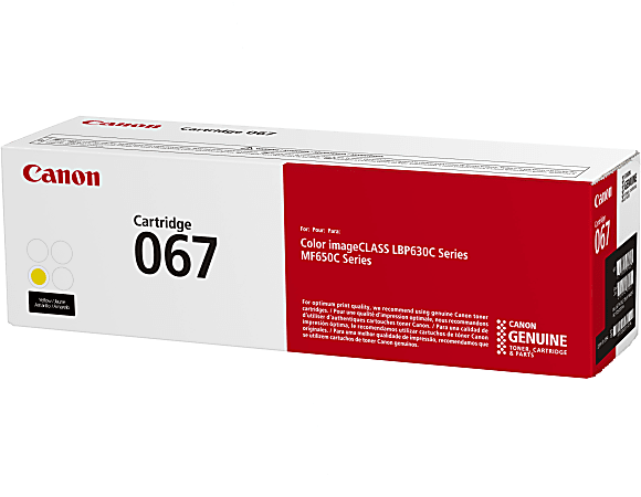 Canon 67 Yellow Toner Cartridge 5099C001 - Office Depot