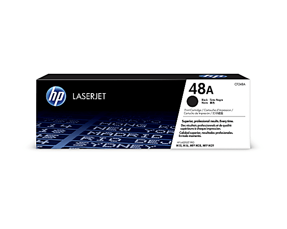 HP 48A Black Toner Cartridge, CF248A