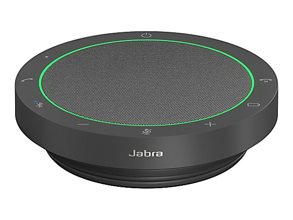 Jabra Speak2 55 UC - Speakerphone hands-free - Bluetooth - wireless, wired - USB-C, USB-A - dark gray - Zoom Certified, Google Meet Certified, Amazon Chime Certified, Google Fast Pair Certified