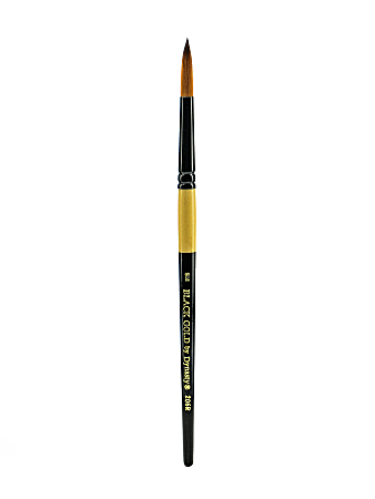 Dynasty Short-Handled Paint Brush, Size 10, Round Bristle,