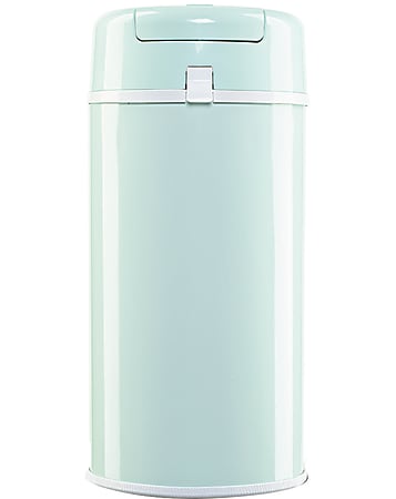 Bubula Steel Diaper Pail, 25"H x 11-3/8"W, x 11-3/8"D, Sage