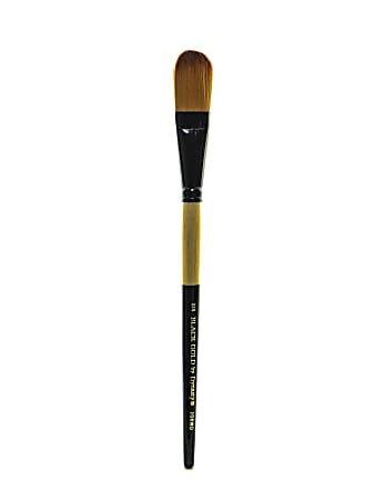 Dynasty Short-Handled Paint Brush, 3/4", Oval Wash Bristle, Synthetic, Multicolor