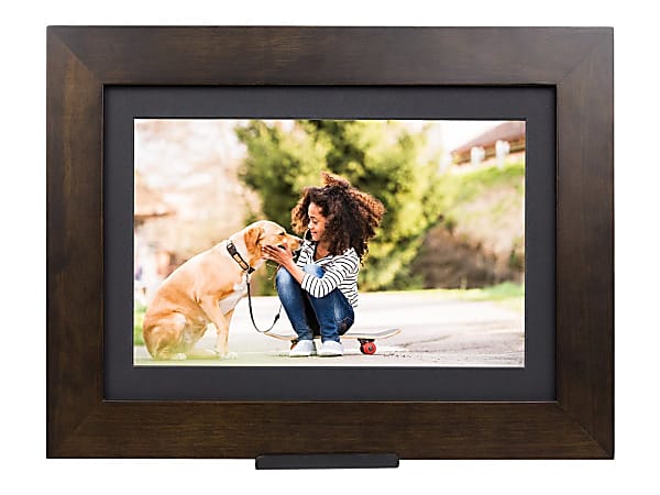Brookstone PhotoShare Friends And Family Smart Photo Frame Digital