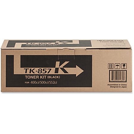 LD Comp Kyocera-Mita TK-857K 2pk Black Toner TASKalfa 400ci 500ci 522ci