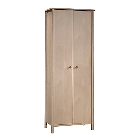 Sauder® Select 28"W 2-Door Elevated Storage Cabinet, Natural Maple