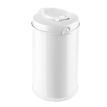 Bubula Diaper Pail Jr., 7.39 Gallons, White