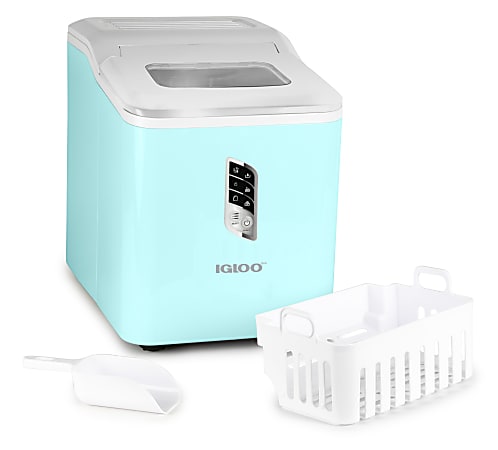 Igloo Automatic Self-Cleaning 26 Lb Ice Maker, Aqua, Total Qty 1