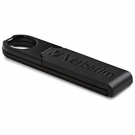 Verbatim 97764 Store 'n' Go Micro Plus 16GB USB 2.0 Flash Drive Black