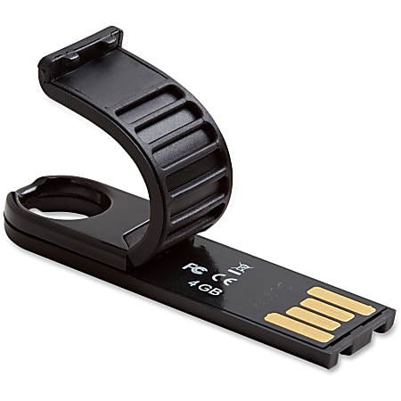 Verbatim 97765 Store 'n' Go Micro Plus 4GB USB 2.0 Flash Drive Black