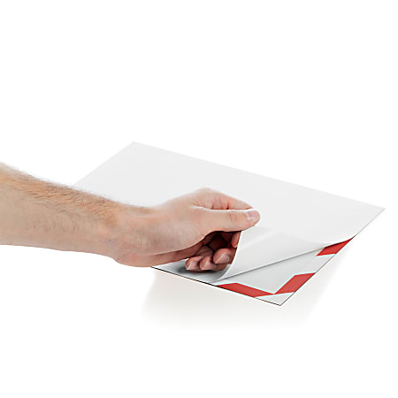 DURABLE DURAFRAME SECURITY Self-Adhesive Magnetic Letter Sign Holder - Holds Letter-Size 8-1/2