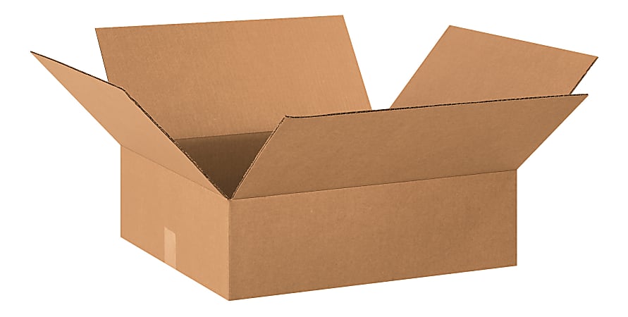 Office Depot® Brand Corrugated Box, 20" x 18" x 6", Kraft