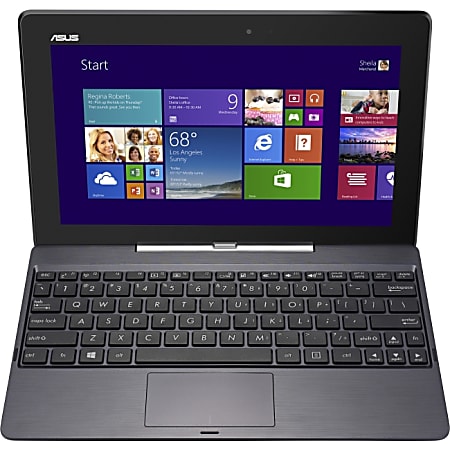ASUS® Transformer Book Convertible Laptop Computer With 10.1" Touch Screen & Intel® Atom™ Processor, T100TAC1RDS