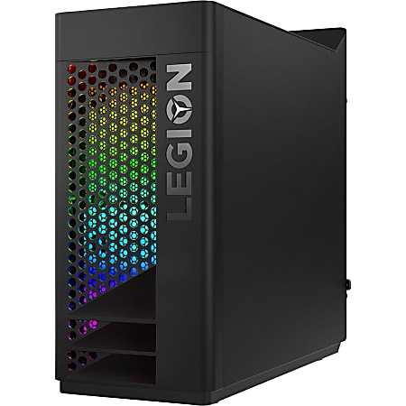 Lenovo Legion T730-28ICO 90JF001WUS Gaming Desktop Computer - Intel Core i7 8th Gen i7-8700K 3.70 GHz - 16 GB RAM DDR4 SDRAM - 1 TB HDD - 128 GB SSD - Tower - Black - Windows 10 Home 64-bit - NVIDIA GeForce GTX 1060 6 GB GDDR5 - DVD-Writer