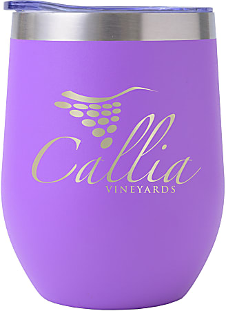 Saratoga Cruise Stemless Brite Wine Tumbler 12 oz