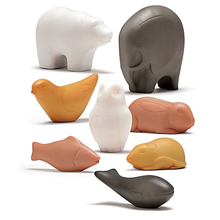 Yellow Door Sensory Stones, Animals, Pack Of 8 Stones