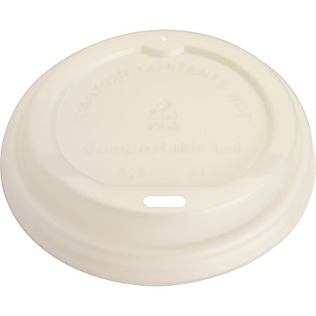 Genuine Joe Vented Hot Cup Lid - Polystyrene - 50 / Pack - White Genuine Joe Vented Hot Cup Lid - Polystyrene - 50 / Pack - White