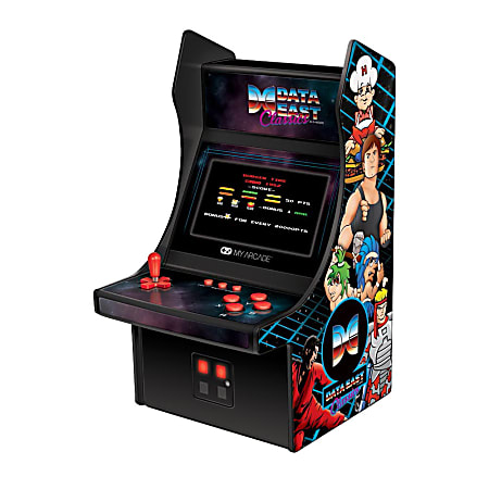 Dreamgear 10" Retro Mini Arcade Machine With 36 Games, Black, DG-DGUNL-3200