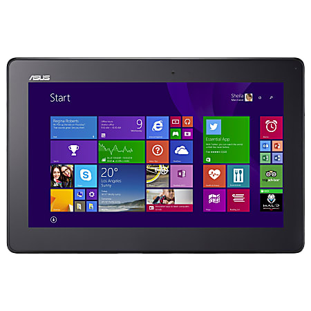 ASUS® Transformer Book Convertible Laptop Computer With 10.1" Touch Screen & Intel® Atom™ Processor, T100TAC1WHS
