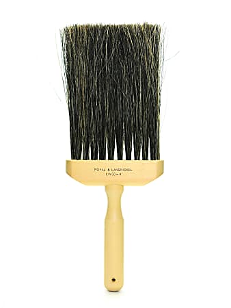 Royal & Langnickel Faux Bristle Flogging Brush, 4", Synthetic, Brown