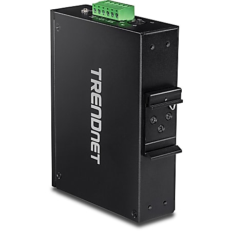 TRENDnet 6-Port Hardened Industrial Gigabit PoE+ DIN-Rail Switch