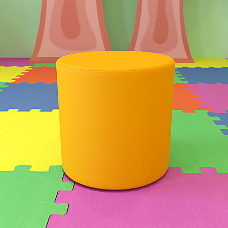 Flash Furniture Soft Seating Collaborative Circle, Yellow