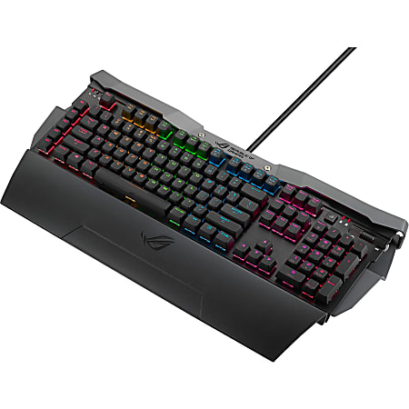 Asus ROG GK2000 Horus Mechanical Gaming Keyboard - Cable Connectivity - USB Interface - Windows - Mechanical Keyswitch