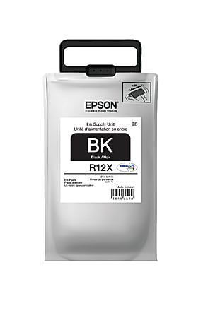 Epson® R12X DuraBrite® Ultra High-Yield Black Ink Cartridge, TR12X120