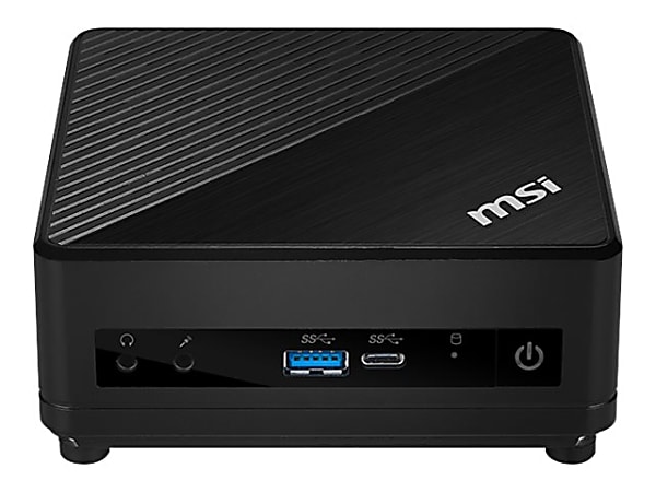 MSI Cubi 5 10M 025US - Mini PC - Core i5 10210U / 1.6 GHz - RAM 8 GB - SSD 512 GB - NVMe - UHD Graphics - GigE - WLAN: Bluetooth, 802.11a/b/g/n/ac - Windows 10 Home - monitor: none