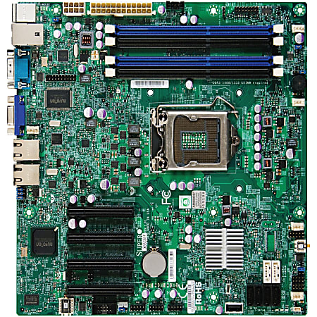 Supermicro X9SCM-F Server Motherboard - Intel Chipset - Socket H2 LGA-1155