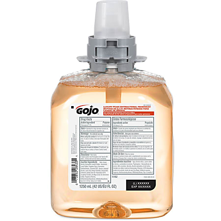 Gojo® FMX-12 Refill Antibacterial Foam Handwash, Fresh Fruit Scent, 42.3 fl Oz.