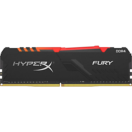 HyperX FURY 16GB DDR4 SDRAM Memory Module - 16 GB (1 x 16GB) - DDR4-3000/PC4-24000 DDR4 SDRAM - 3000 MHz - CL15 - 1.35 V - Non-ECC - Unbuffered - 288-pin - DIMM