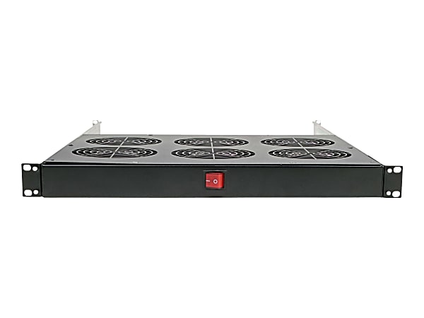Eaton Tripp Lite Series Fan Tray for 19 in. Racks - 1U, 6 120V High-Performance Fans, 576 CFM, C14 Inlet - SRFANTRAY6