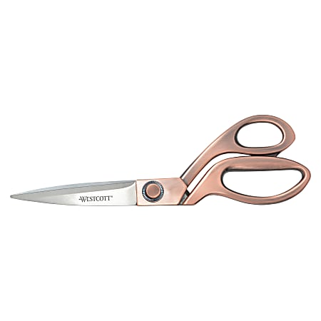 Westcott® Vintage Scissors, 8", Pointed, Copper