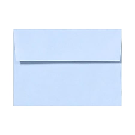 LUX Invitation Envelopes, A9, Peel & Press Closure, Baby Blue, Pack Of 1,000