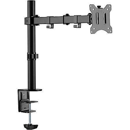 Amer Mounting Arm for Monitor, Flat Panel Display - 1 Display(s) Supported - 32" Screen Support - 17.64 lb Load Capacity - 75 x 75, 100 x 100 - Steel