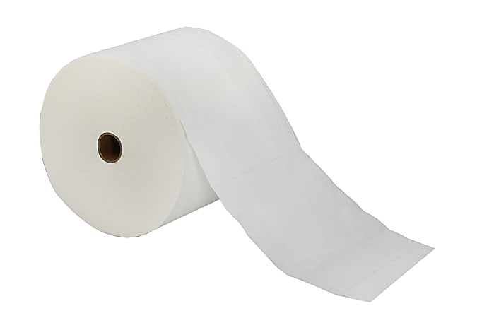 LoCor 2-Ply Toilet Paper, 1000 Sheets Per Roll, Pack Of 36 Rolls