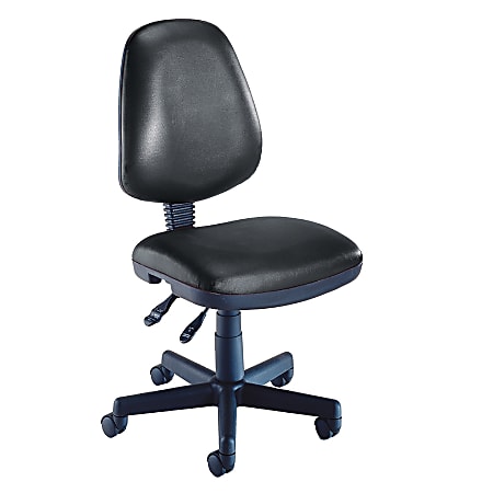 OFM Computer Anti-Microbial Vinyl Task Chair, Black