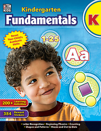Thinking Kids Fundamentals Workbook, Kindergarten