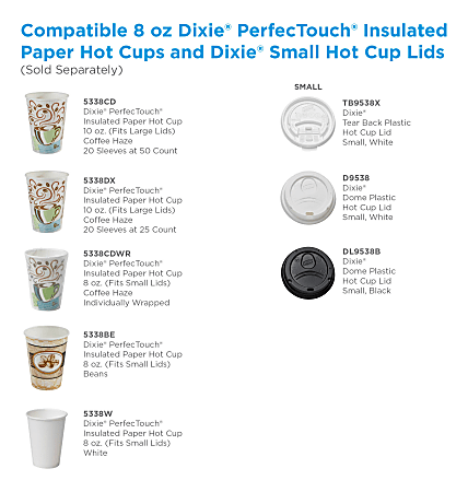 Dixie 8 outlet oz hot cups