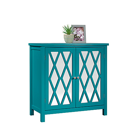 Sauder® Inspired Accents Storage Cabinet, Caribbean Blue