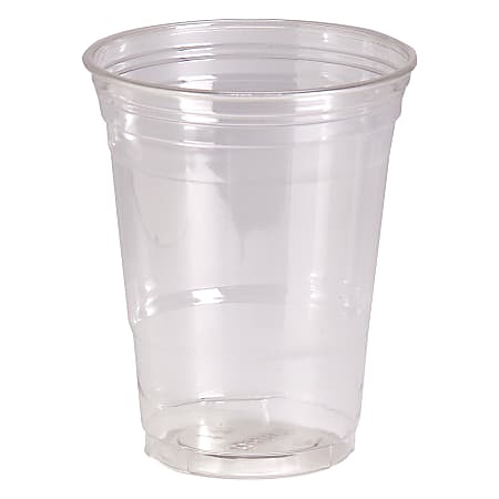 Dixie® Crystal Clear Plastic Cups, 16 Oz, Pack