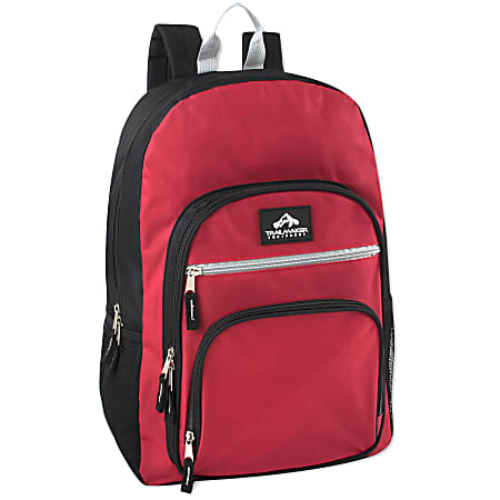 Trailmaker Multi Pocket Backpacks Assorted Colors Pack Of 24 Backpacks ...