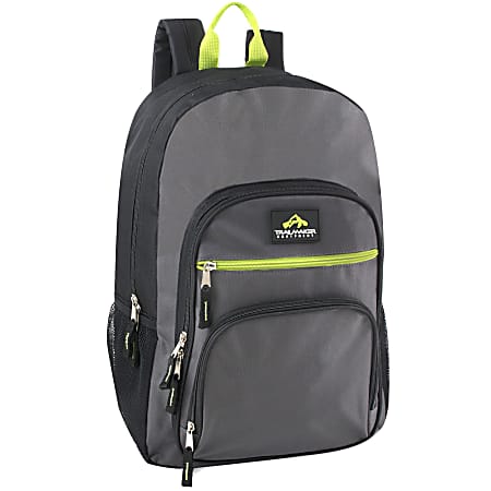 Trailmaker Multi Pocket Backpacks Assorted Colors Pack Of 24 Backpacks ...