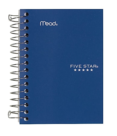 Five Star® Fat Lil' Notebook, 4 1/8" x 5 1/2", 1 Subject, College Ruled, 200 Sheets
