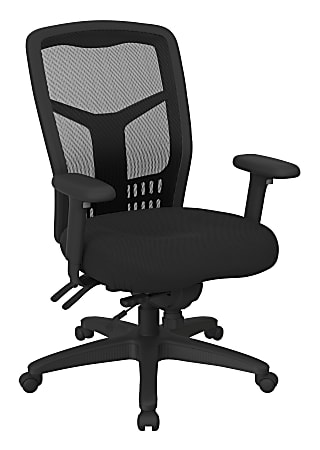 Office Star™ ProGrid High-Back Mesh Managers Chair, Black