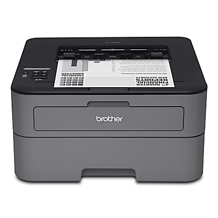 Brother HL L2305W Monochrome Laser Printer Office Depot