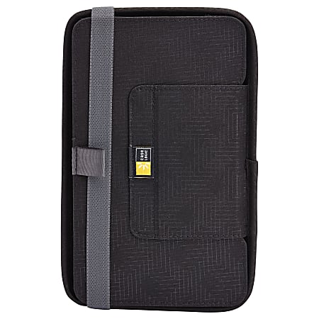 Case Logic QuickFlip CQUE-3107-BLACK Carrying Case (Flip) for 7" Tablet - Black