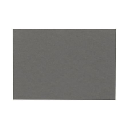 LUX Flat Cards, A7, 5 1/8" x 7", Smoke Gray, Pack Of 50