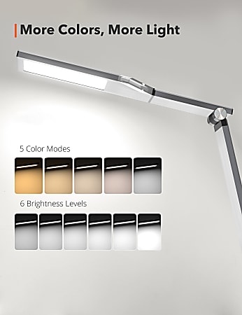 Workpro led desk lamp with wireless charger deals