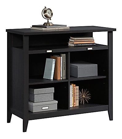 Sauder summit station desk sales raven oak
